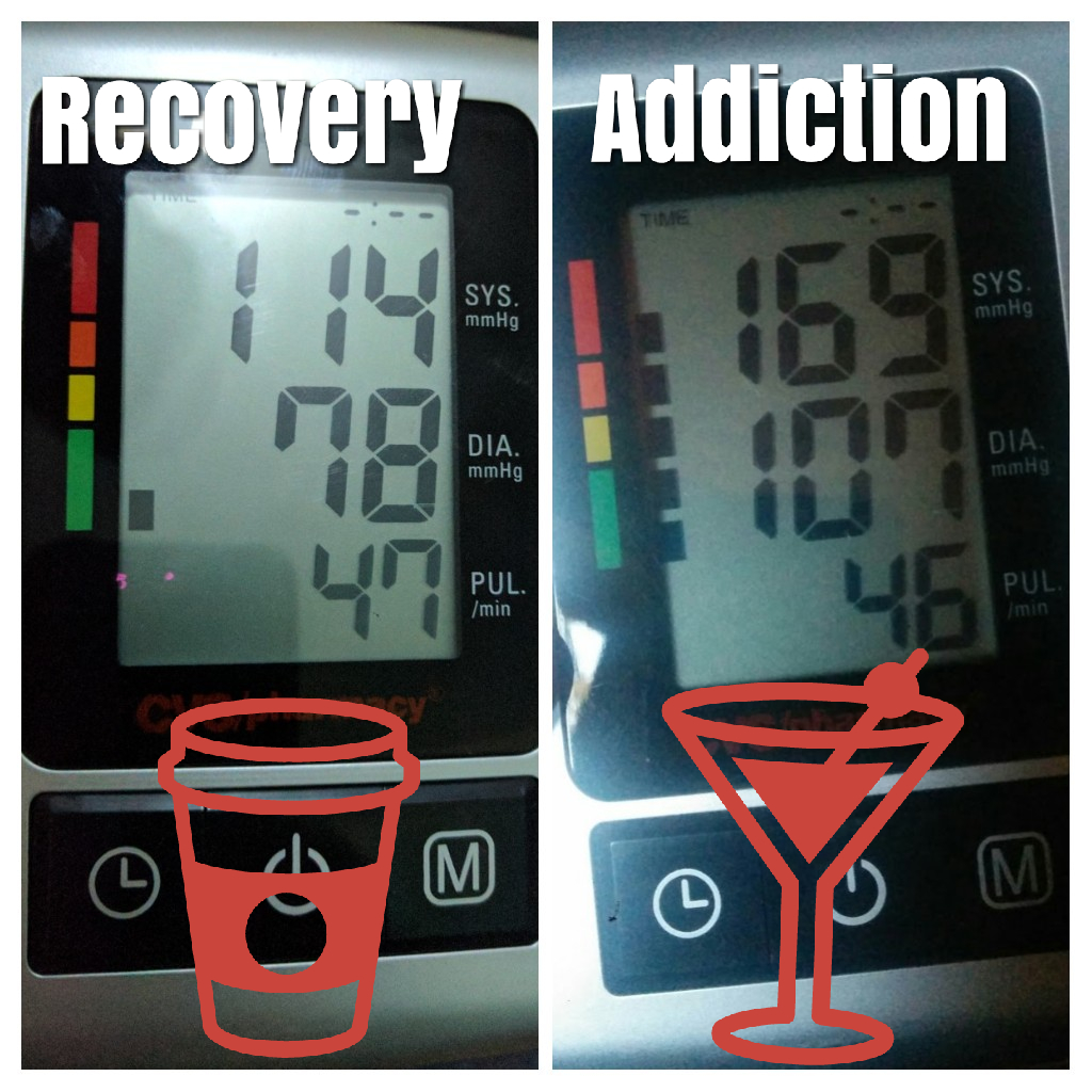 Giving up alcohol has lowered my blood pressure